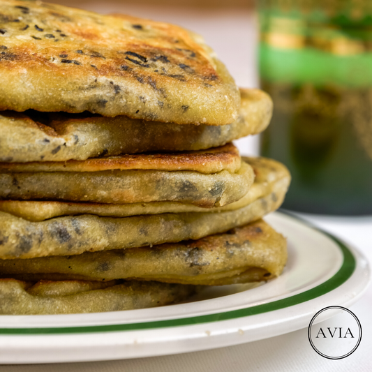 Msemen aux olives (Pack de 6)