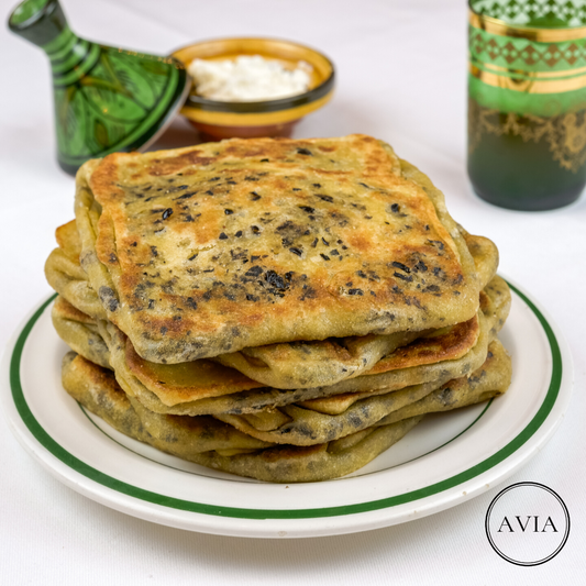 Msemen aux olives (Pack de 6)